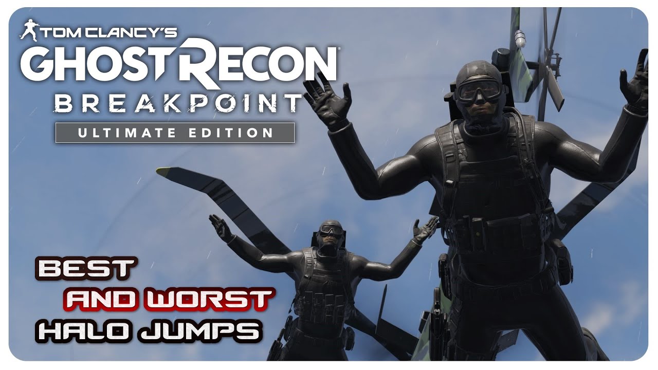 Ghost Recon® Breakpoint | BEST & WORST of HALO Jumps