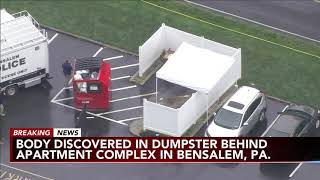 Body found in dumpster near apartment complex