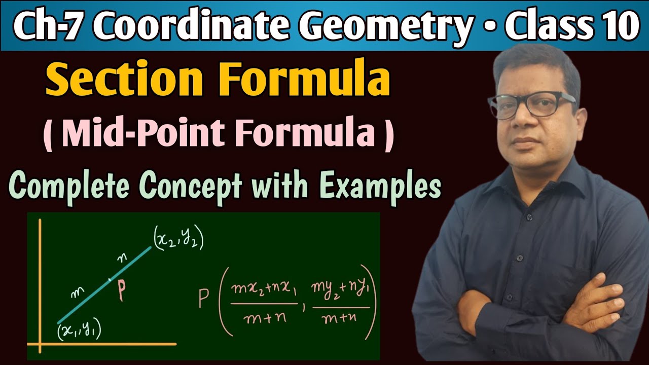 Section formula class 10 | section formula questions class 10 | Mid ...
