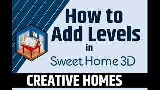 How to add levels/floors in sweet home 3d