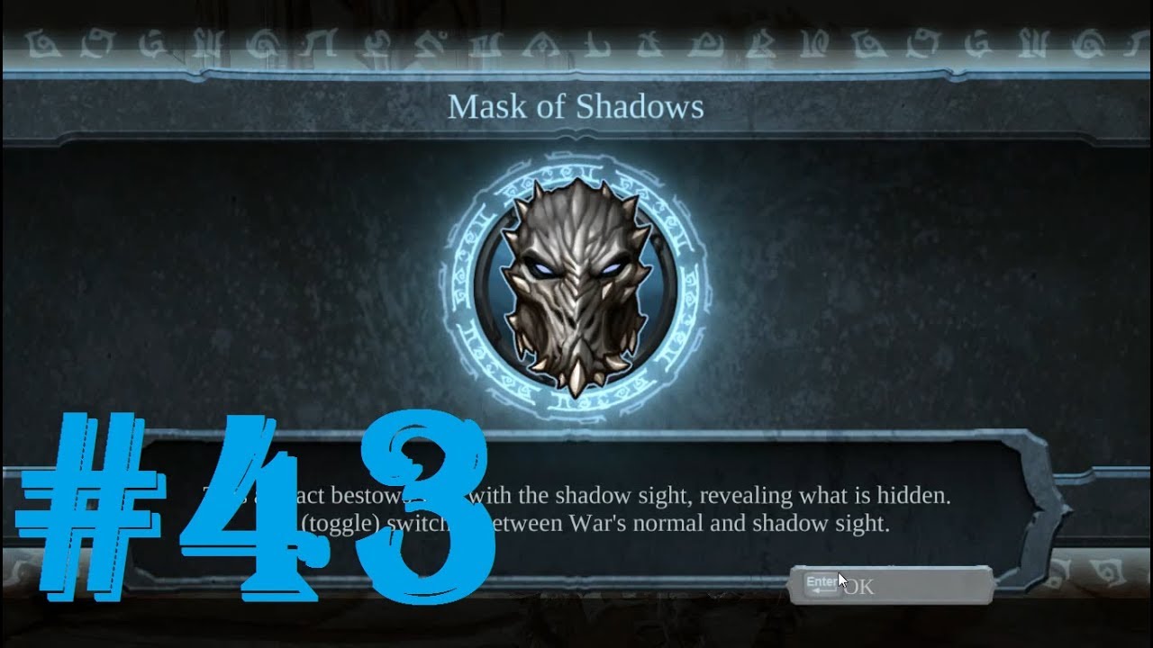 Darksiders: Walkthrough Part 43 - Mask Of Shadows - YouTube