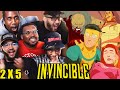 THINGS GOT CRAZY! Invincible 2 x 5 Reaction/Review