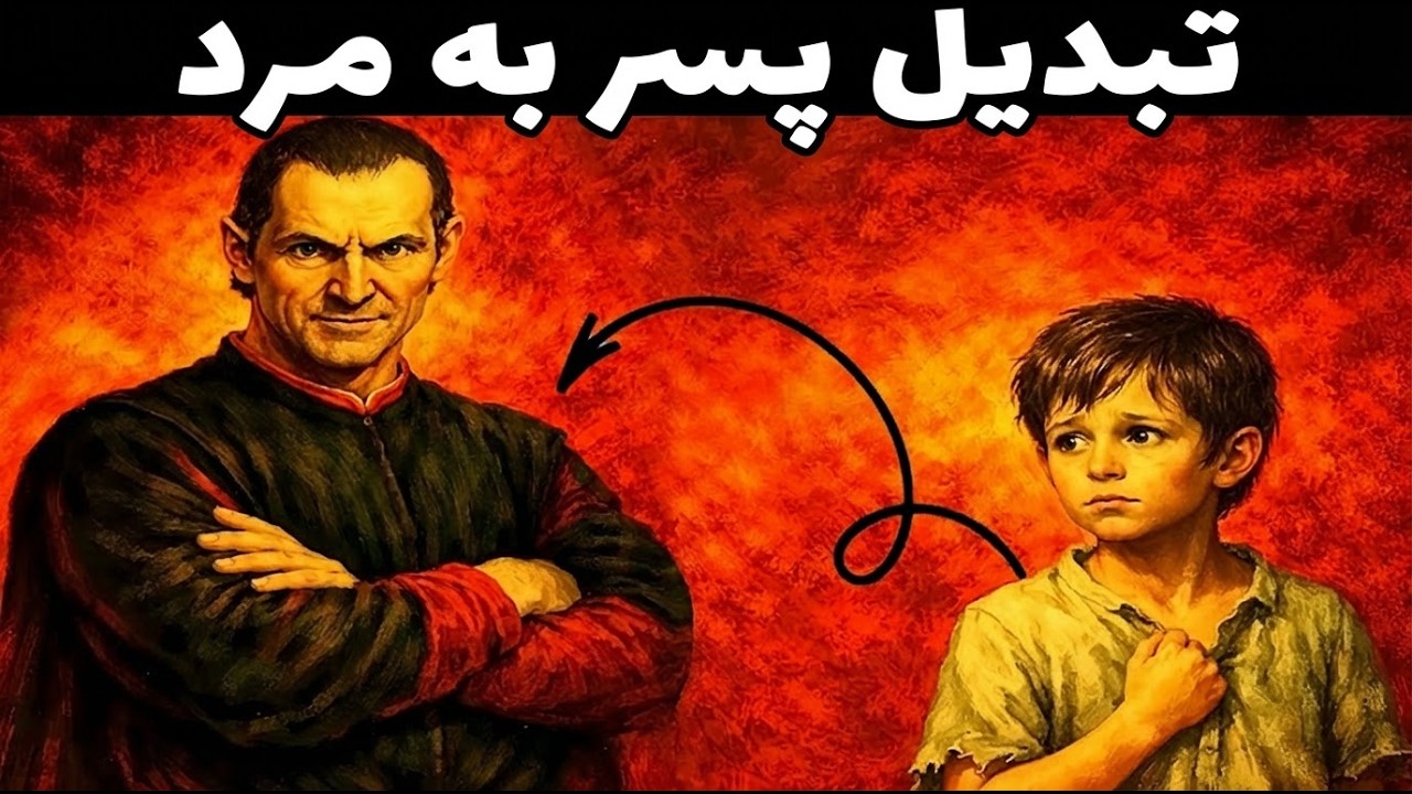 از پسر ضعیف به مرد قدرتمند — درس‌های دارک ماکیاولی