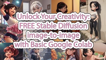 FREE Stable Diffusion img2img with Basic Google Colab (without local gpu/vga)