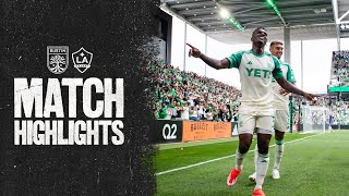 MATCH HIGHLIGHTS | Austin FC 2-0 LA Galaxy - April 27, 2024