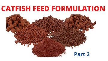 Catfish Feed Formulation: Cost of Feeding 1000 Fish