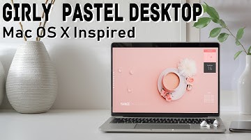 MAKE WINDOWS 10 LOOK LIKE MACBOOK 2022 -  Minimalist Rainmeter Tutorial