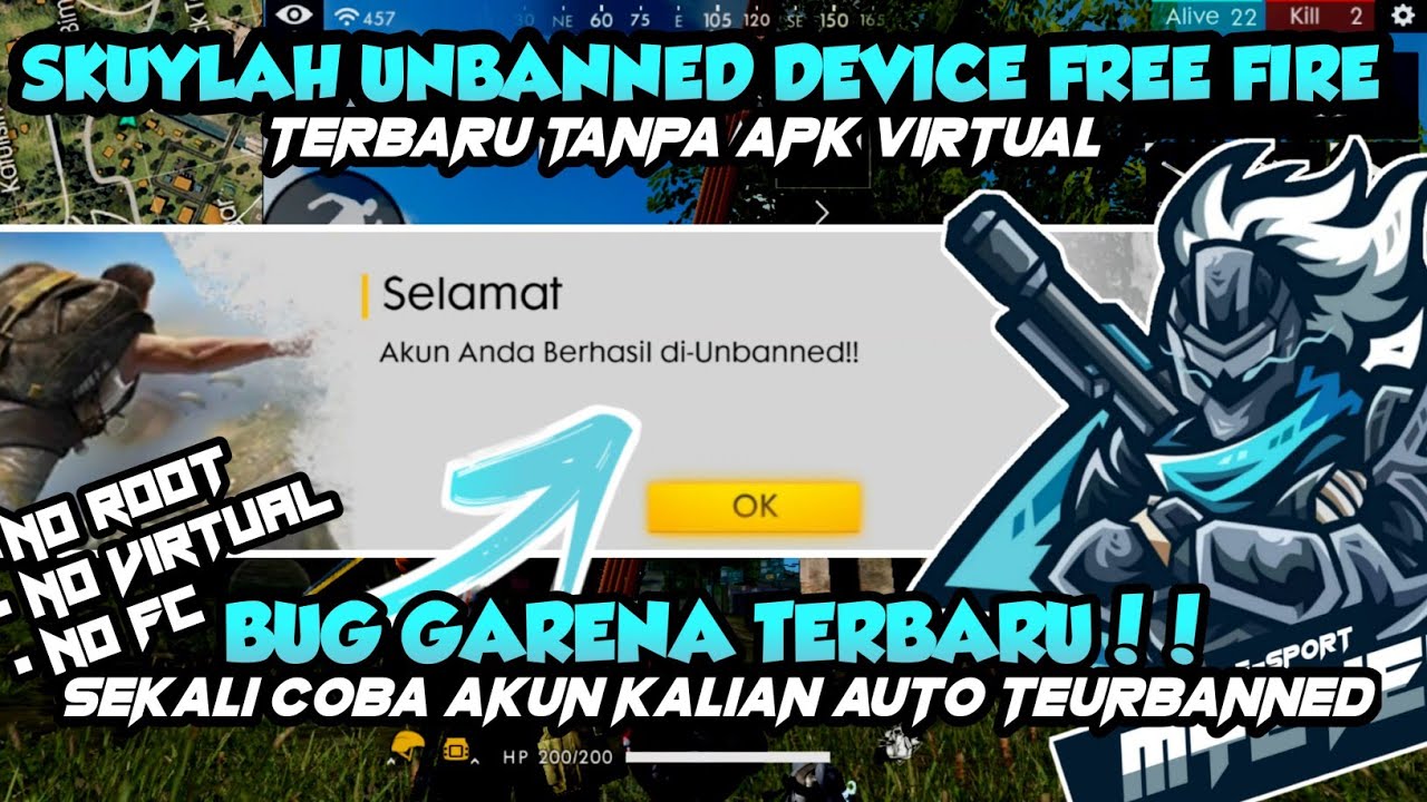 Cara Unbanned device Free Fire Terbaru 2019 - Cara Unbanned ... - 