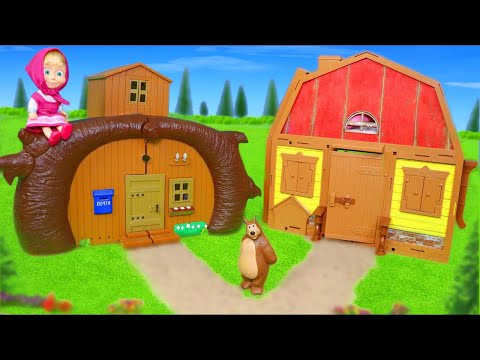 Masha And The Bear Houses For Kids