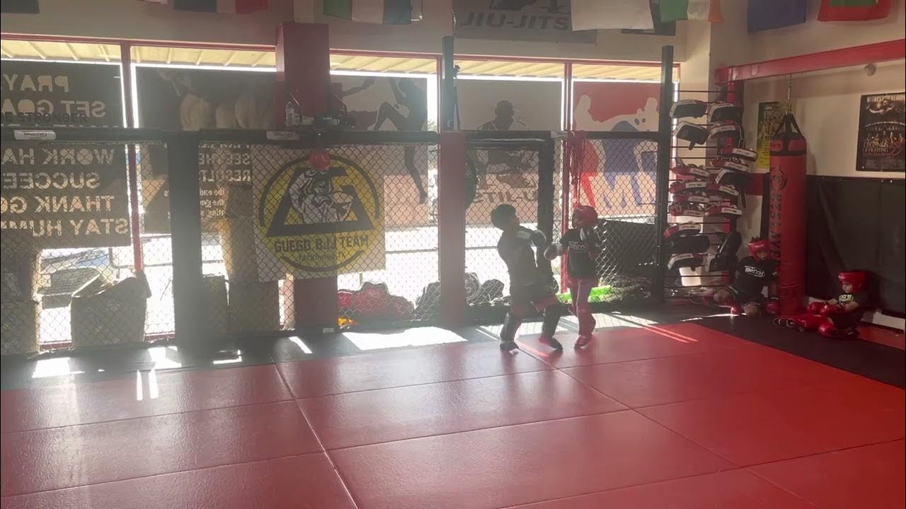 Kids kickboxing class YouTube