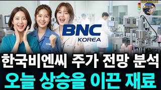 한국비엔씨 주가 전망 분석 오늘 상승을 이끈 재료 - 배당투자하는 남자