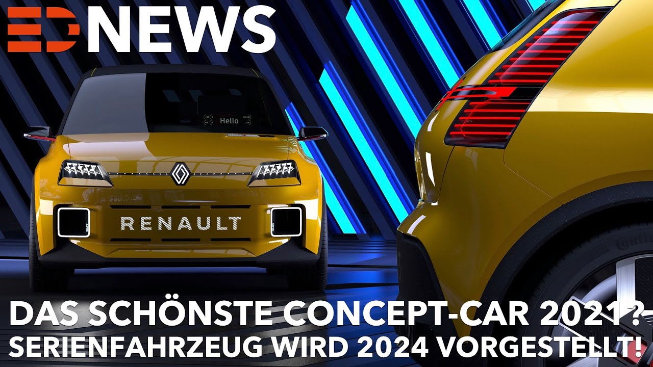Renault 5 Prototype = Concept Car 2021? Serienmodell wird 2024 vorgestellt! | Electric Drive News