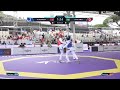 124 Quarterfinals Women  57kg MAR A  DEHHAOUI KSA D A M  ABUT  PGM