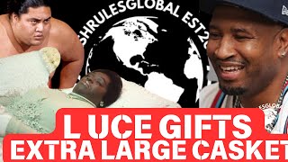 Luce Cannon Gifts XL Size Casket For Yah-L Mother! | Funeral Home Visit R.I.P