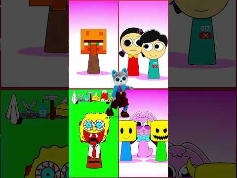 Incredibox Sprunki Baby Calm Down FULL HD Selena Gomez Rema Official Music Video 2023