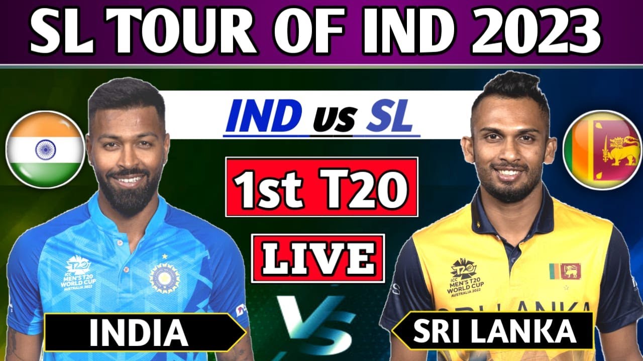 INDIA vs SRI LANKA 1st T20 MATCH LIVE SCORES and COMMENTARY IND vs SL LIVE MATCH CRICTALES