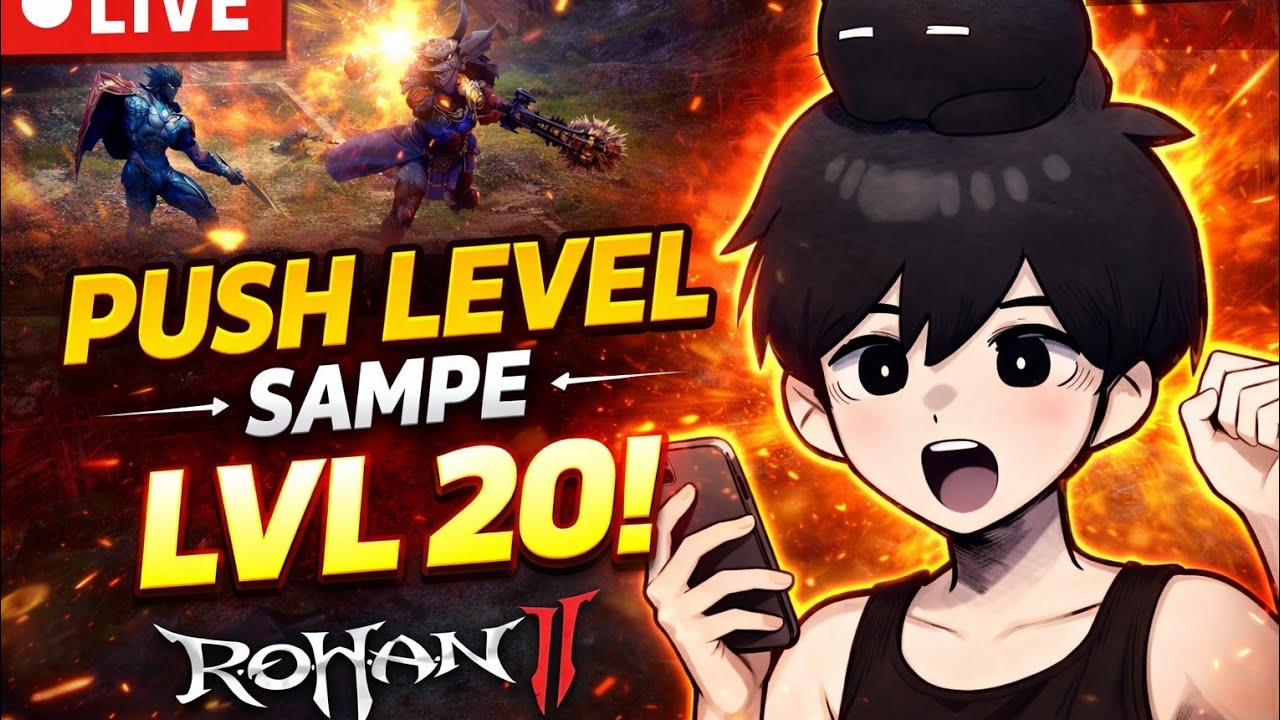 Rohan Ii LIVE 🔴 PUSH LEVEL ROHAN II SAMPE LVL 20! PART 1 – Ngebut dari Awal ...
