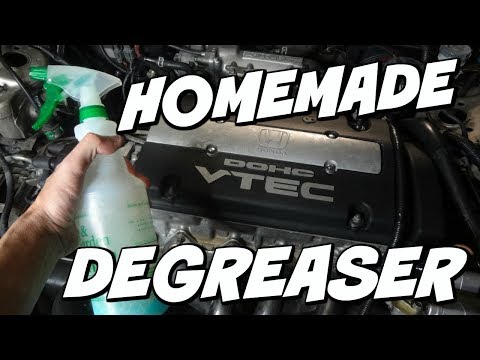 How To Make Homemade Engine Degreaser