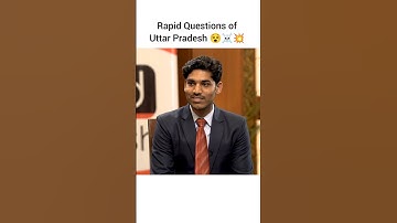 What do you know about Uttarpradesh?!🔥| VEER PRATAP SINGH(Rank-92)🌟, upsc interview #shorts