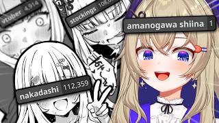 Shiina Reads Her Own Doujin on Stream