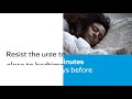 Effects of daylight saving time on sleep