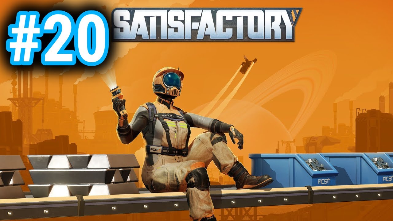 Satisfactory - Episode 20 - 2025 PS5 Gameplay - Time For A Base Expansion and Versatile Framework!