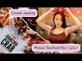 CEWEK JEPANG Makan Seafood di Dancing Crab! Harga Hampir SATU JUTA RUPIAH!