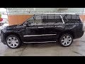 2018 CADILLAC ESCALADE 4WD PREMIUM LUXURY - BLACK RAVEN