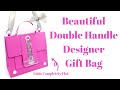 Beautiful Double Handle Designer Gift Bag