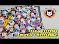 Toma una Toalla Vieja y la Vamos a Decorar con Tela y Letras. Aprender Appliqué es muy Facil. DIY