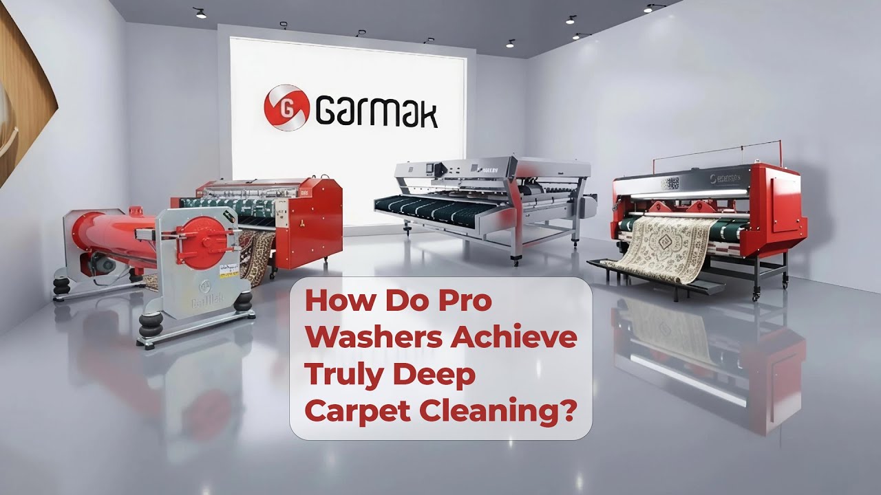 Halı İşletmeleri için Garmak Makineleri Nasıl Verimlilik Sağlıyor?