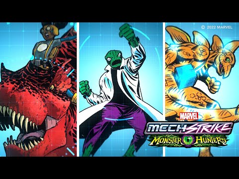 CREEPIEST REPTILIAN MARVEL MONSTERS | Marvel's Avengers Mech Strike: Monster Hunters