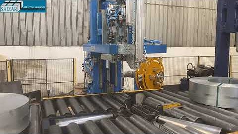 Radial Automatic Strapping Machine for Slit Coil