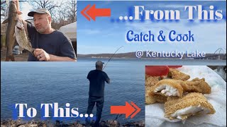 Catch and Cook @ Kenlake Campground on Kentucky Lake!