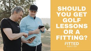 Celebrity Should You Get Golf Lessons or a Fitting with Fitted Golf Profile