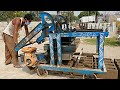 Building Blocks Making with Concrete | How Concrete Brick Machine Works - Skill Spotter