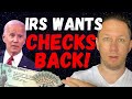 IRS WANTS STIMULUS CHECKS BACK!?! Senate Passes Bill & Fourth Stimulus Check Update Today 2021