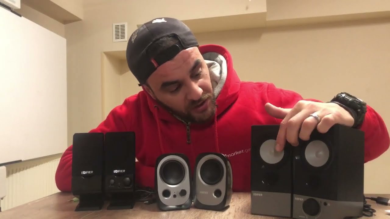 Edifier M1250, R12, R19u - YouTube