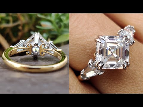 3.68-tcw-asscher-and-tapered-baguette-colorless-moissanite-three-stone-vintage-engagement-ring