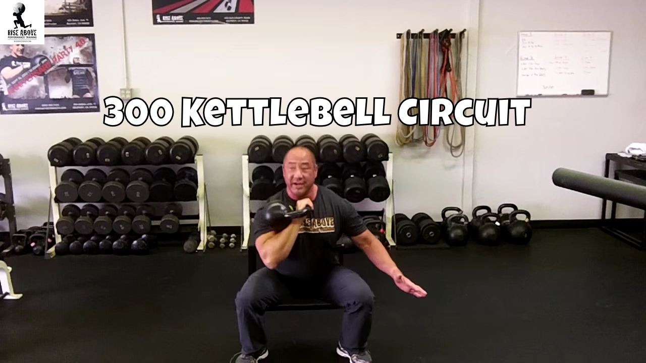Aj's 300 Kettlebell Circuit Challenge conditioning sport