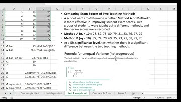 Sem 2  t test 1 dep sample and 1 sample ind