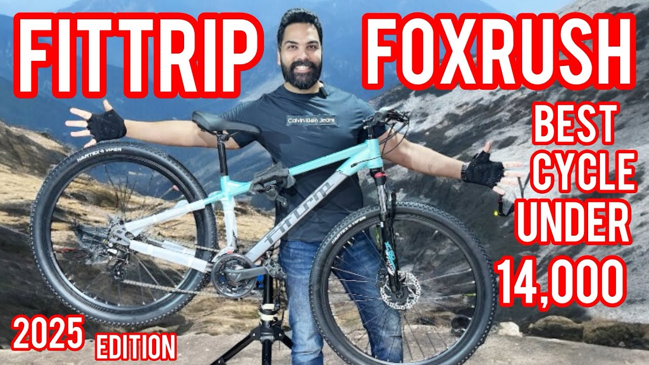FITTRIP FOX RUSH 290 29inch wheel size with shimano altus frame alloy crown suspension best cycle 