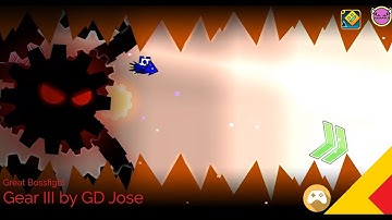 Hard, Memory but Amazing [GD] Gear III by GD Jose [Medium Demon, 1 Coin]