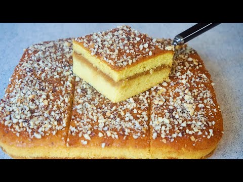 ჰაეროვანი ჯემის ნამცხვარი | jam cake | Воздушный пирог с джемом