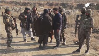 گزارش ویژه سردار نظری با سربازان امارت اسلامی در نقطه صفری میان افغانستان و پاکستان رسید