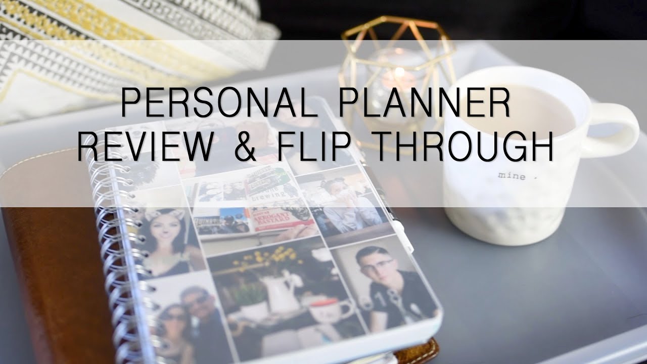 Personl Planner Fitness Journal And Review YouTube