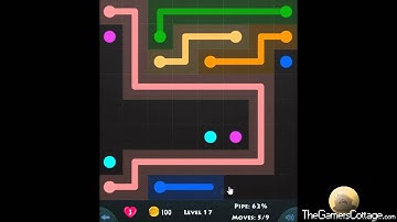 Flow Game Level - 317 [8x8] Mania Connect the Dots