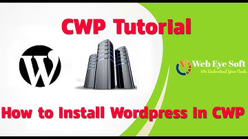how to install wordpress in cwp panel | CWP Tutorial