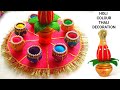 Holi Tray Decoration Idea | Holi Festival Colour Platter | Holi Gift Ideas | Holi Decoration Ideas
