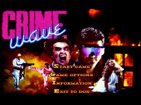 New Update Crime Wave (PC/DOS) 1990, Access Software, Inc.
